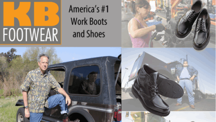 eshop at KB Footwear's web store for American Made products